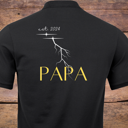 PAPA modern Streetwear, Datum personalisierbar, versch. Farben - Premium Shirt